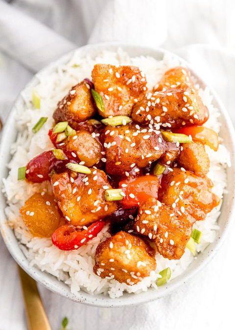 Sweet and Sour Tofu