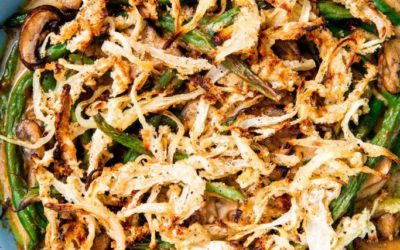 Easy Vegan Green Bean Casserole