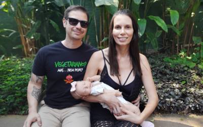 Brasilianisches Paar bekommt das erste Veggly Baby