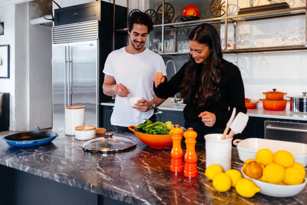 cooking vegan meals together: acts of service as love language