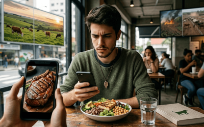 Why do many vegans return to eating meat and how does this decision negatively impact nature and animals?